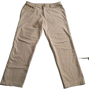 Lululemon ABC Classic Fit 5 pocket pant mens sz 36 color trench